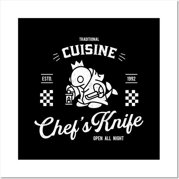 Chef's Knife Wall Art by logozaste